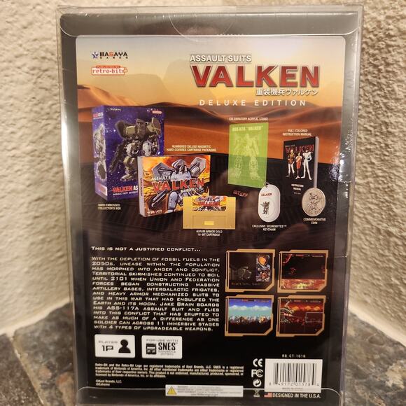 Game - Assault Suits Valken [Deluxe Edition] (NEW) - SUPER NES - Retro-bit - Picture 2 of 5